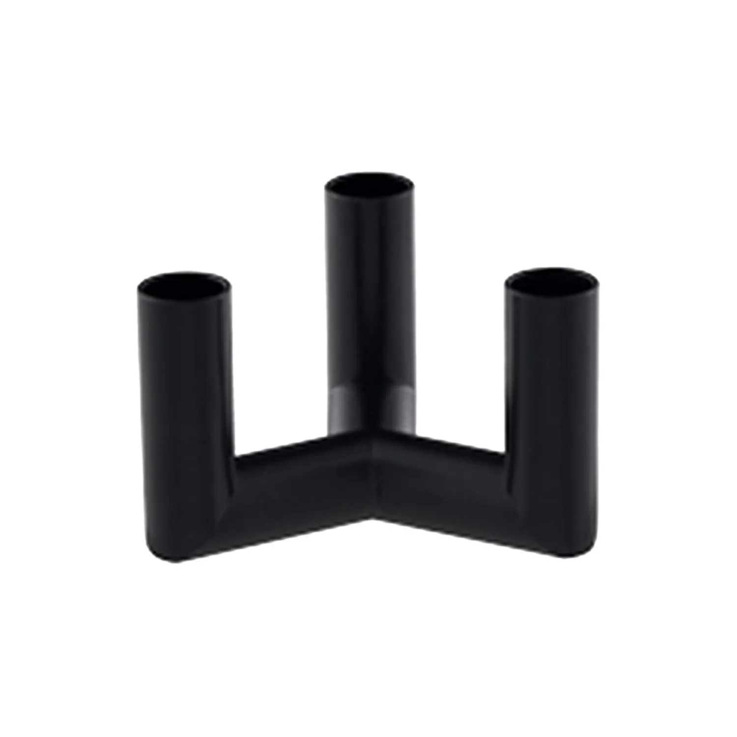 Uyuni Lighting Lysestager-Matrix Mini Taper Candleholder 3 Arm, matte black