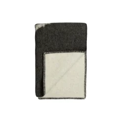 Røros Tweed Plaider * MELGAARD Throw, grey/natural