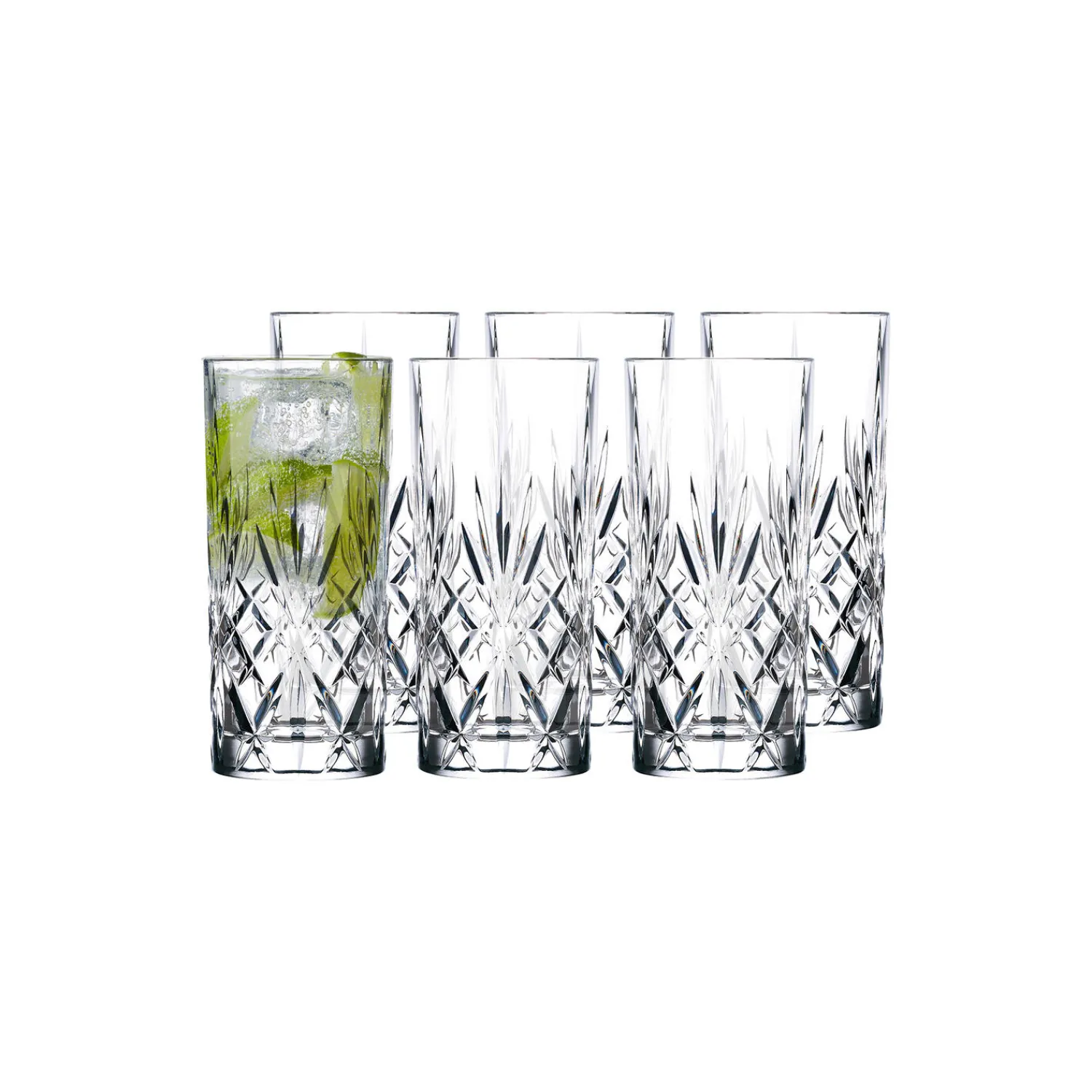 Lyngby Glas Glas * Melodia highball 6 stk.