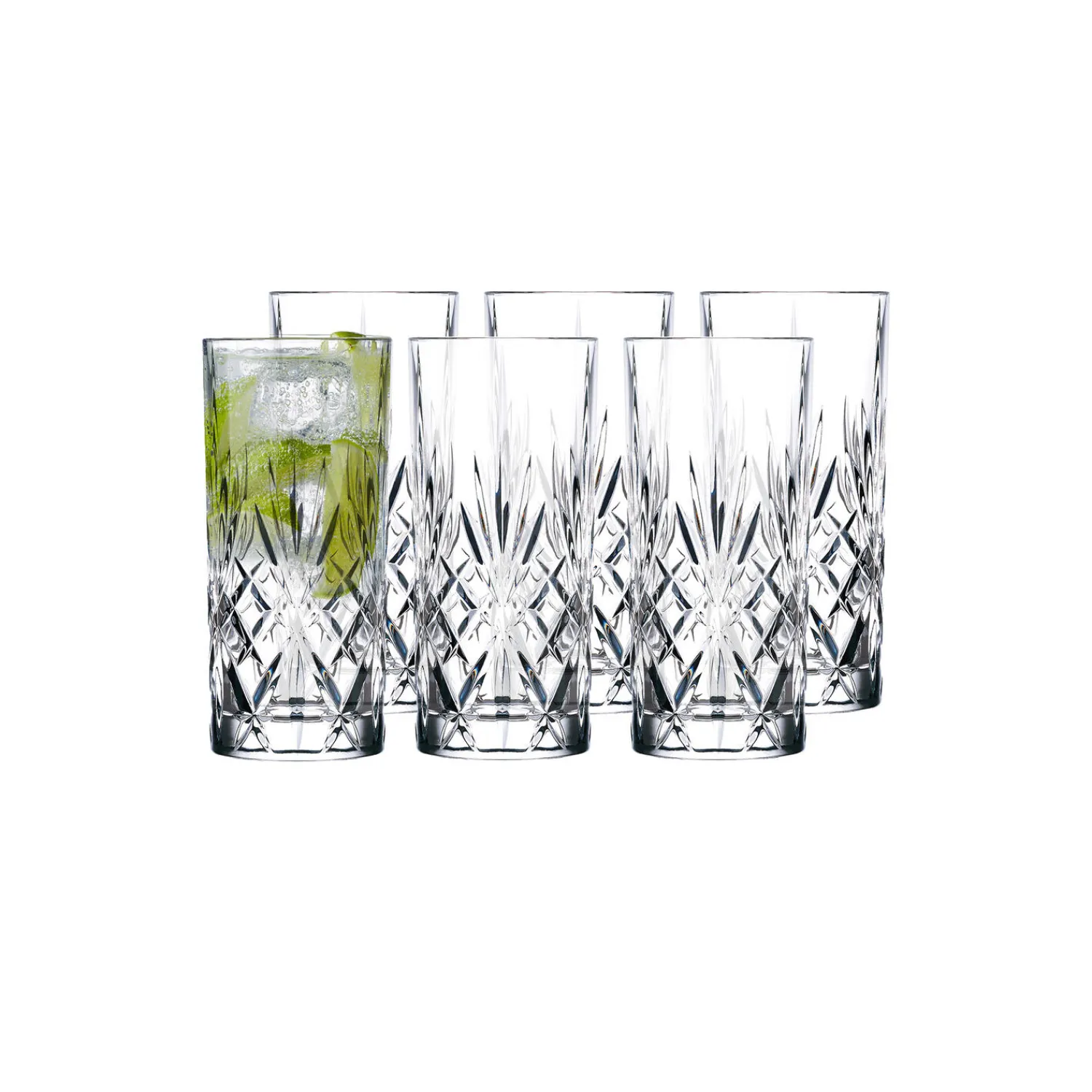 Lyngby Glas Glas * Melodia highball 6 stk.