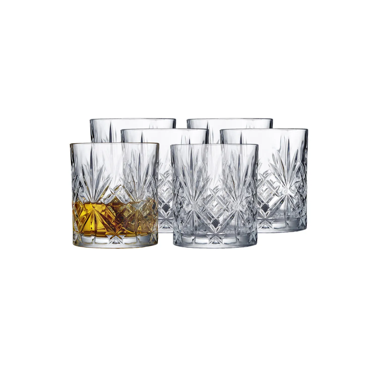 Lyngby Glas Glas * Melodia whiskyglas 6 stk.