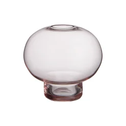Orrefors Vaser * Midsummer Red Clover Mini vase 8,2 cm, pink