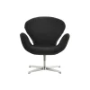 Fritz Hansen Figurer & Glaskunst-Miniature Svanen™, sort