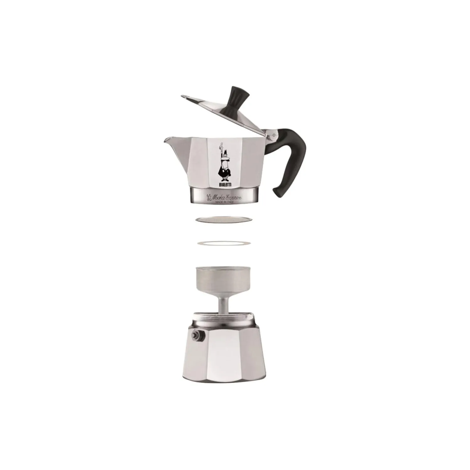 Bialetti Kaffe- & Teudstyr * Moka Express espressokande, 2 kopper