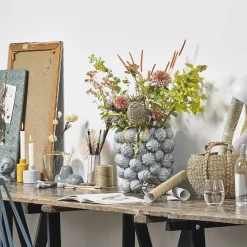 Villa Collection Vaser-Molde vase/skjuler, ballad blue