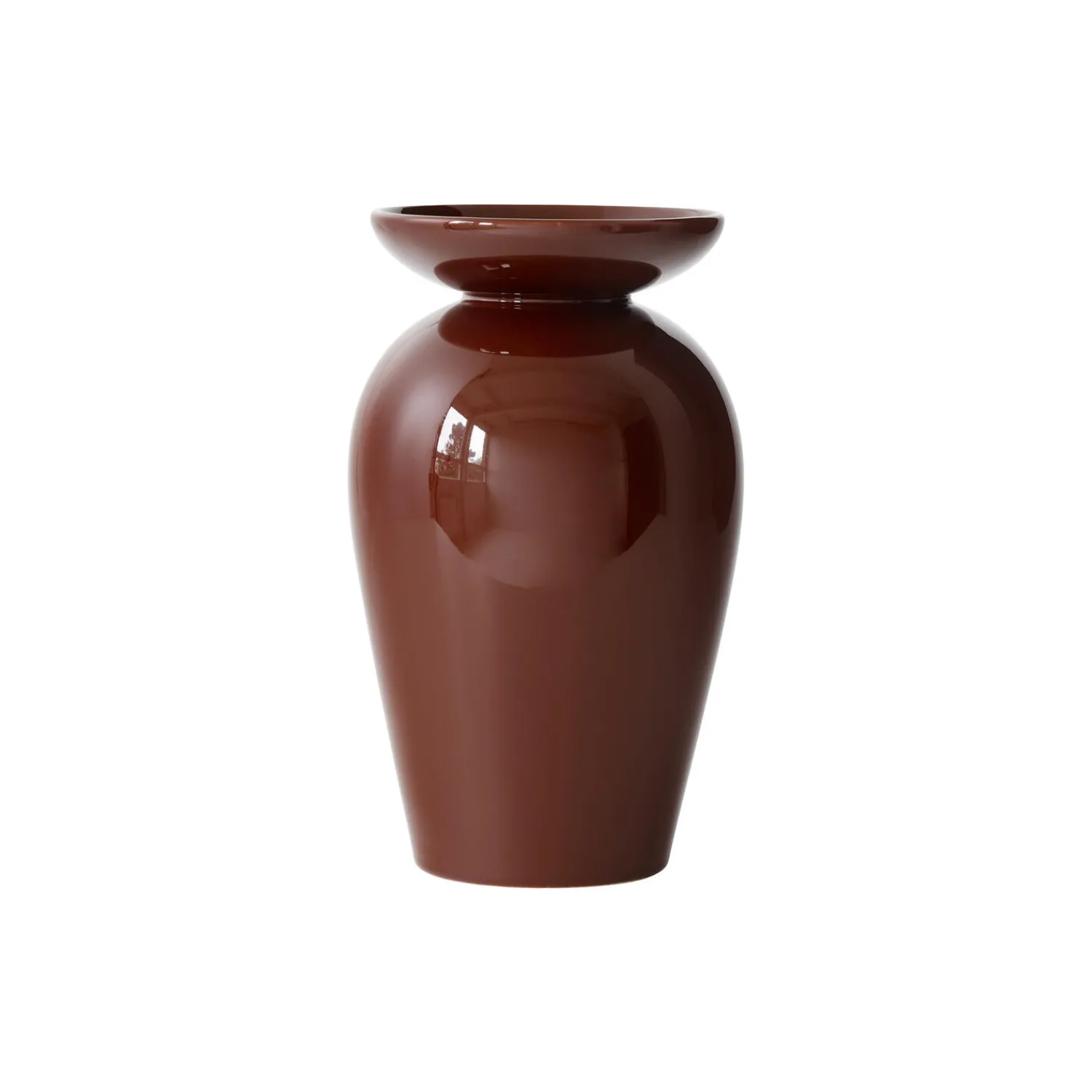 &Tradition Vaser * Momento JH47 Vase, red brown