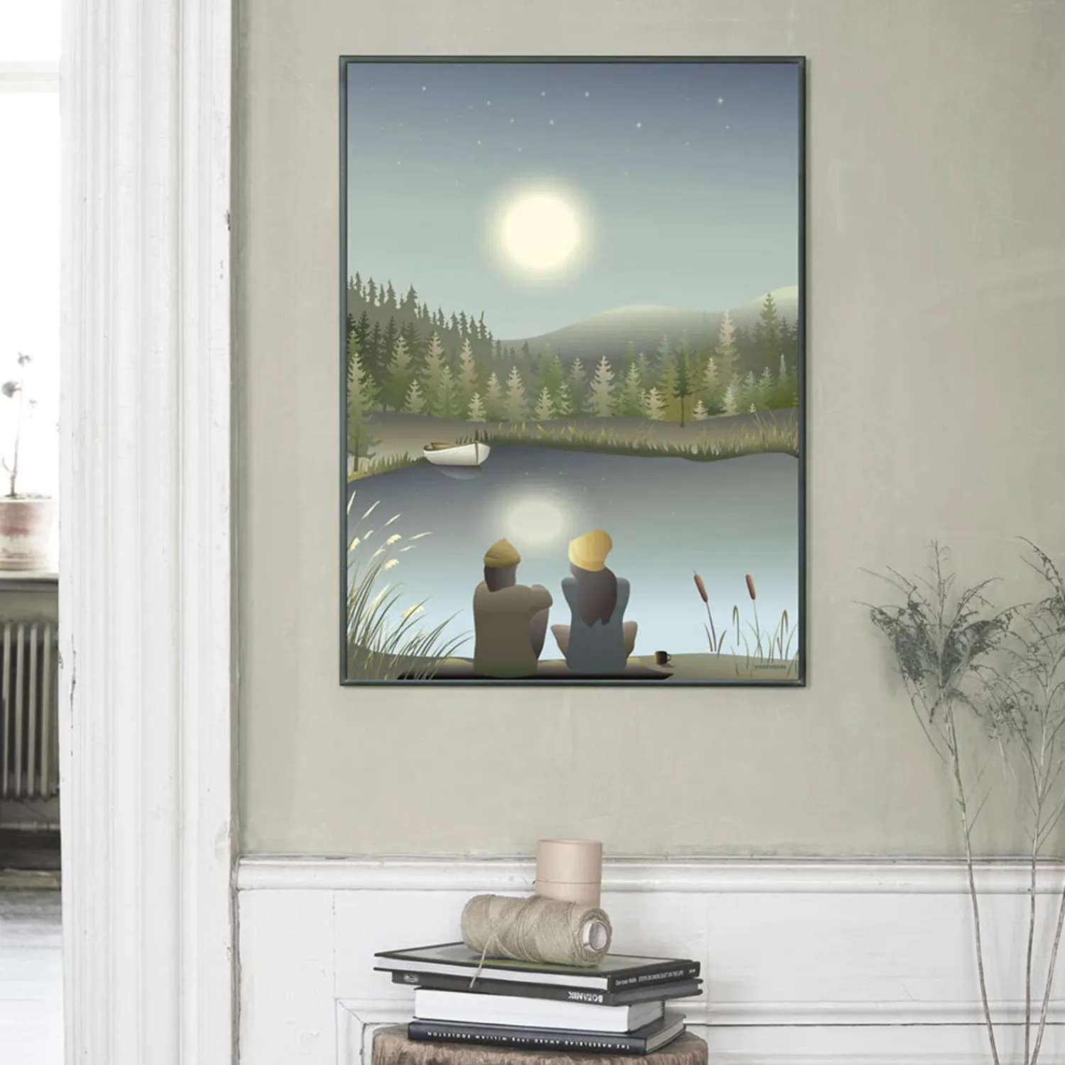 ViSSEVASSE Plakater & Rammer-MOONLIGHT WITH YOU plakat