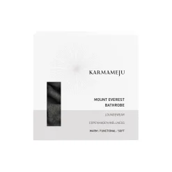 Dame Karmameju Nattøj & Loungewear|Badekåber * OUNT EVERET feece bathrobe, dark grey