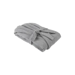 Dame Karmameju Nattøj & Loungewear|Badekåber-MOUNT EVEREST fleece bathrobe, light grey