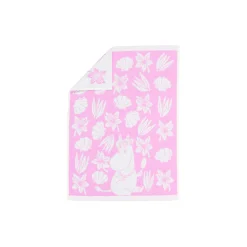Moomin Arabia Håndklæder * Mumi badehåndklæde seashells pink