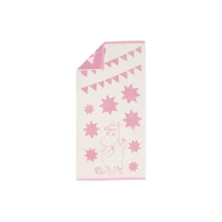 Moomin Arabia Håndklæder * Mumi badehåndklæde Stjerner pink