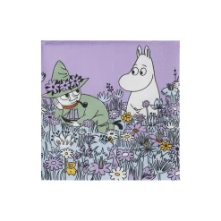 Moomin Arabia Bordtekstiler|Køkkentekstiler-Mumi papirservietter Venner For Evigt