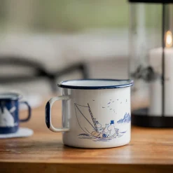 Muurla Kaffe- & Teudstyr * Mumi Sømænd emaljekande