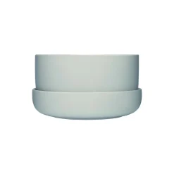 Iittala Botanik-Nappula urtepotte med underskål stor, lyse