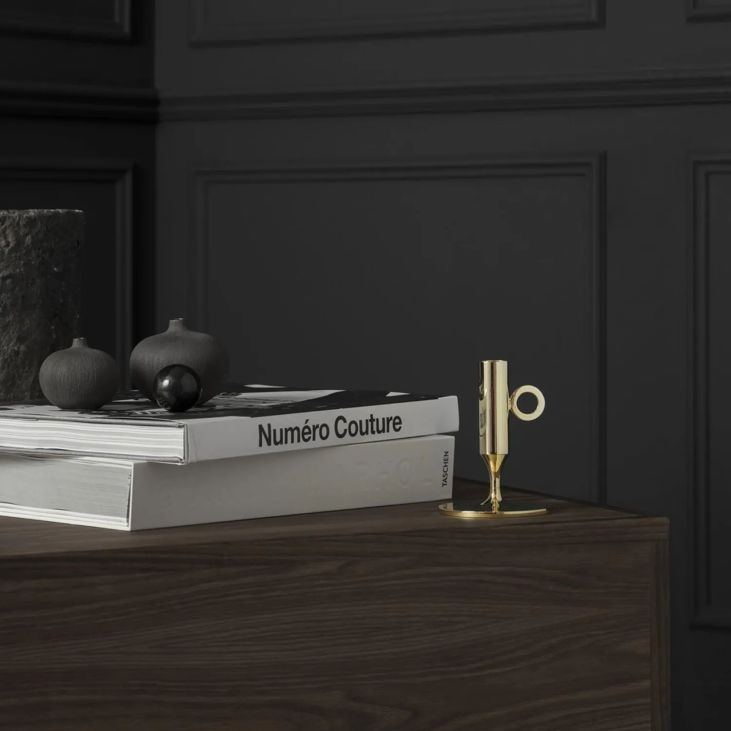 Skultuna Lysestager-Nattoffice Candlestick