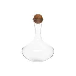 Sagaform Kander & Karafler-Nature Wine Carafe with Oak Stopper