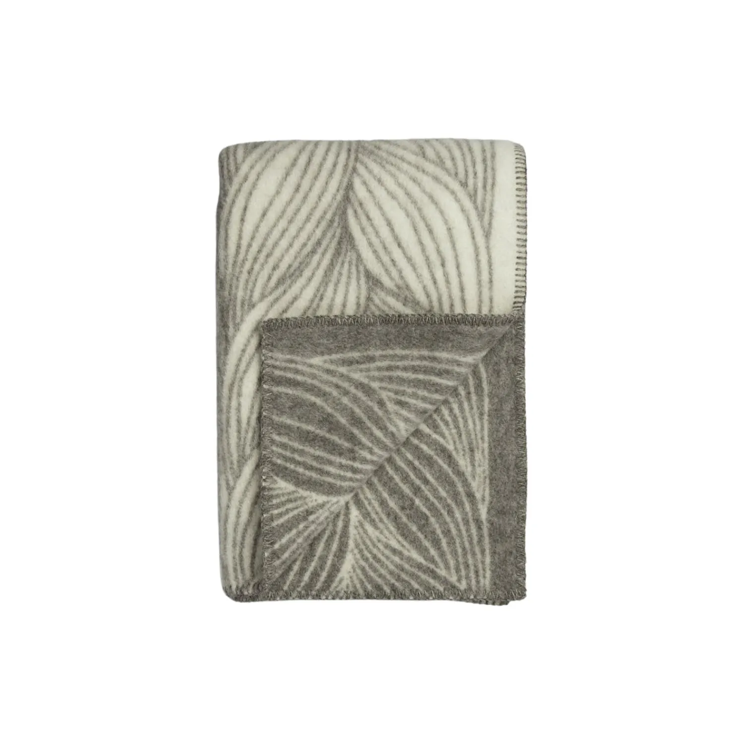 Røros Tweed Plaider-NATURPLEDD Half Size Throw, flette