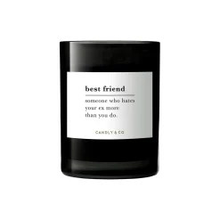 Candly & Co Lys & Duftlys-No. 4 Candle, BEST FRIEND Someone who hates your ex more than you do