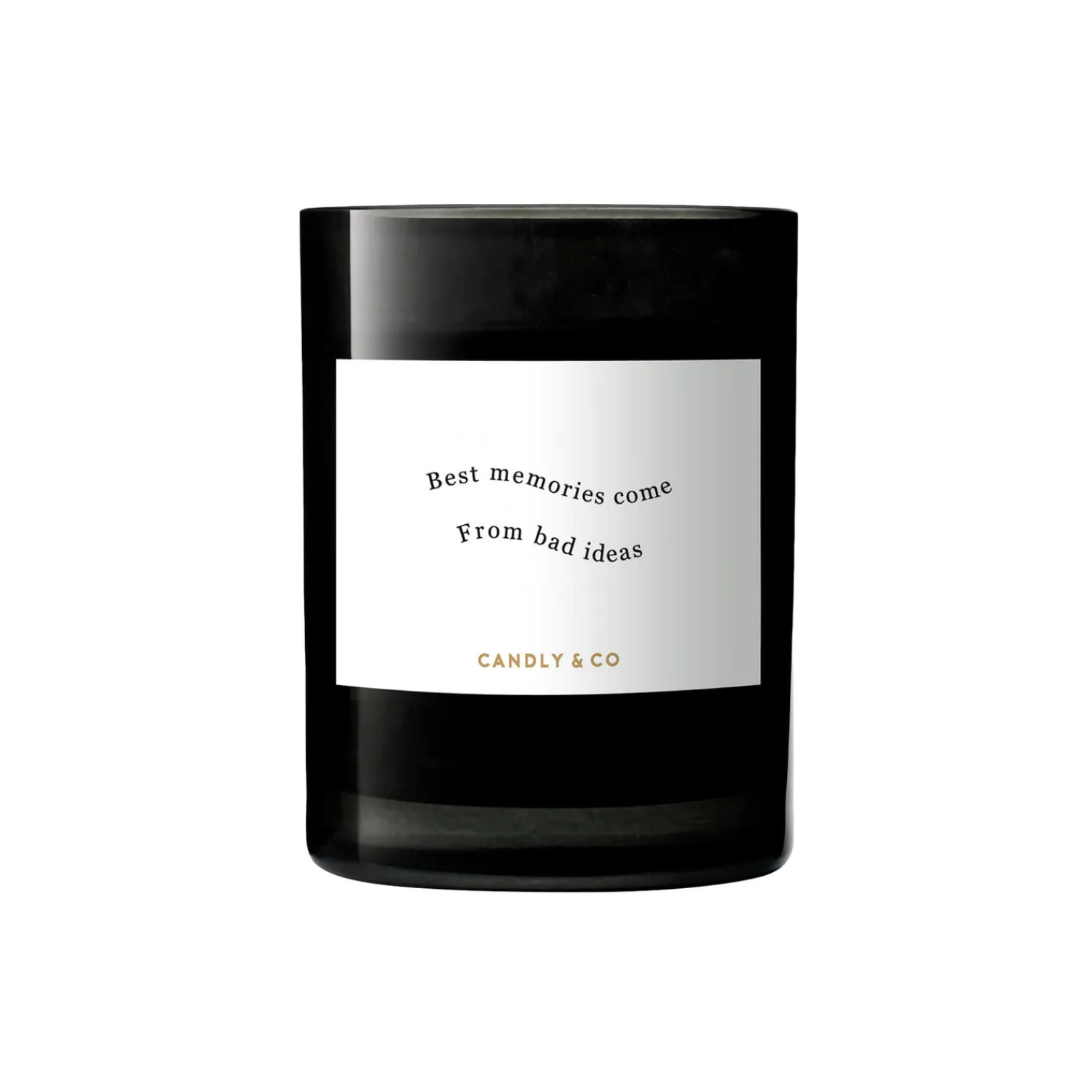 Candly & Co Lys & Duftlys-No. 2 Candle, Best Memories come from bad ideas