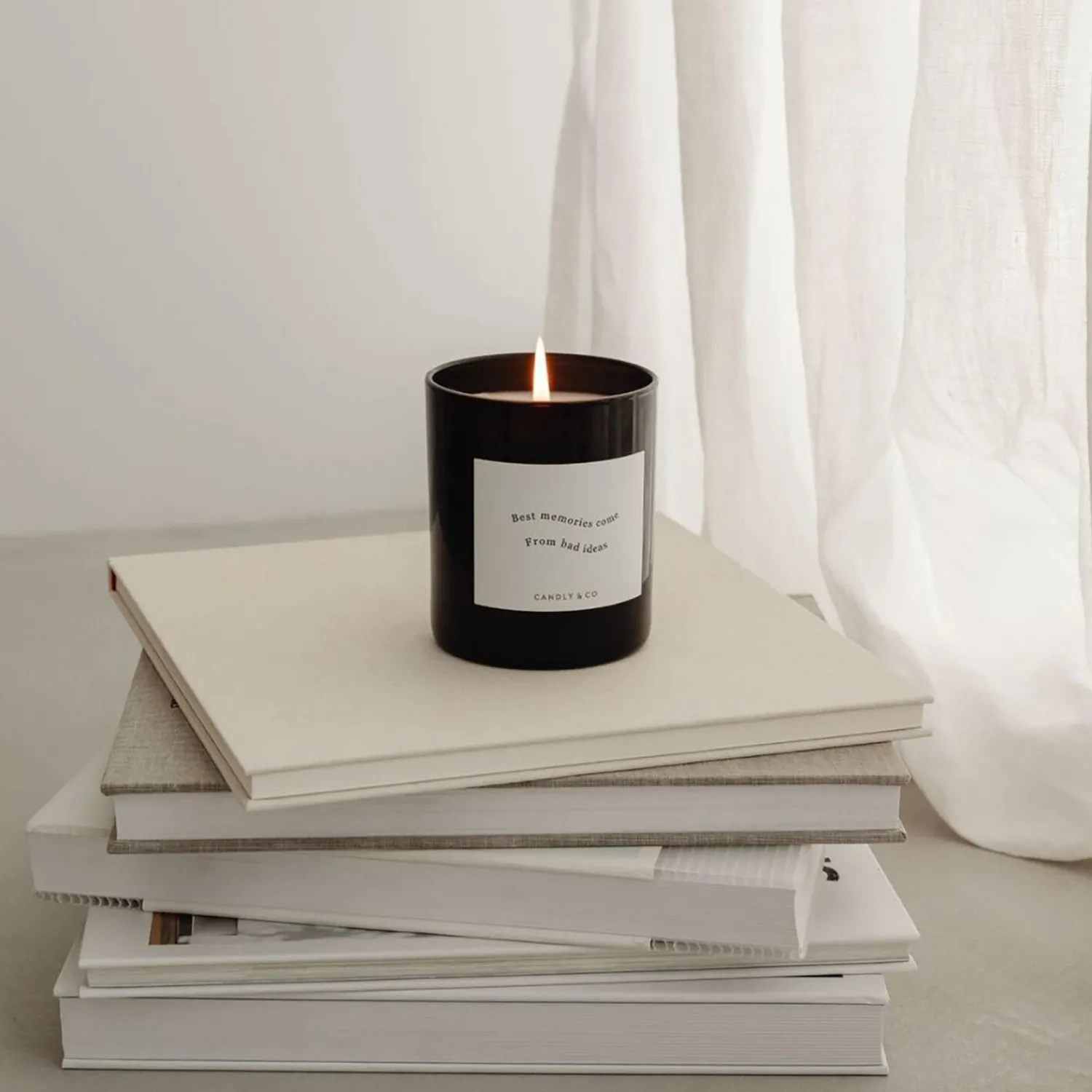 Candly & Co Lys & Duftlys-No. 2 Candle, Best Memories come from bad ideas