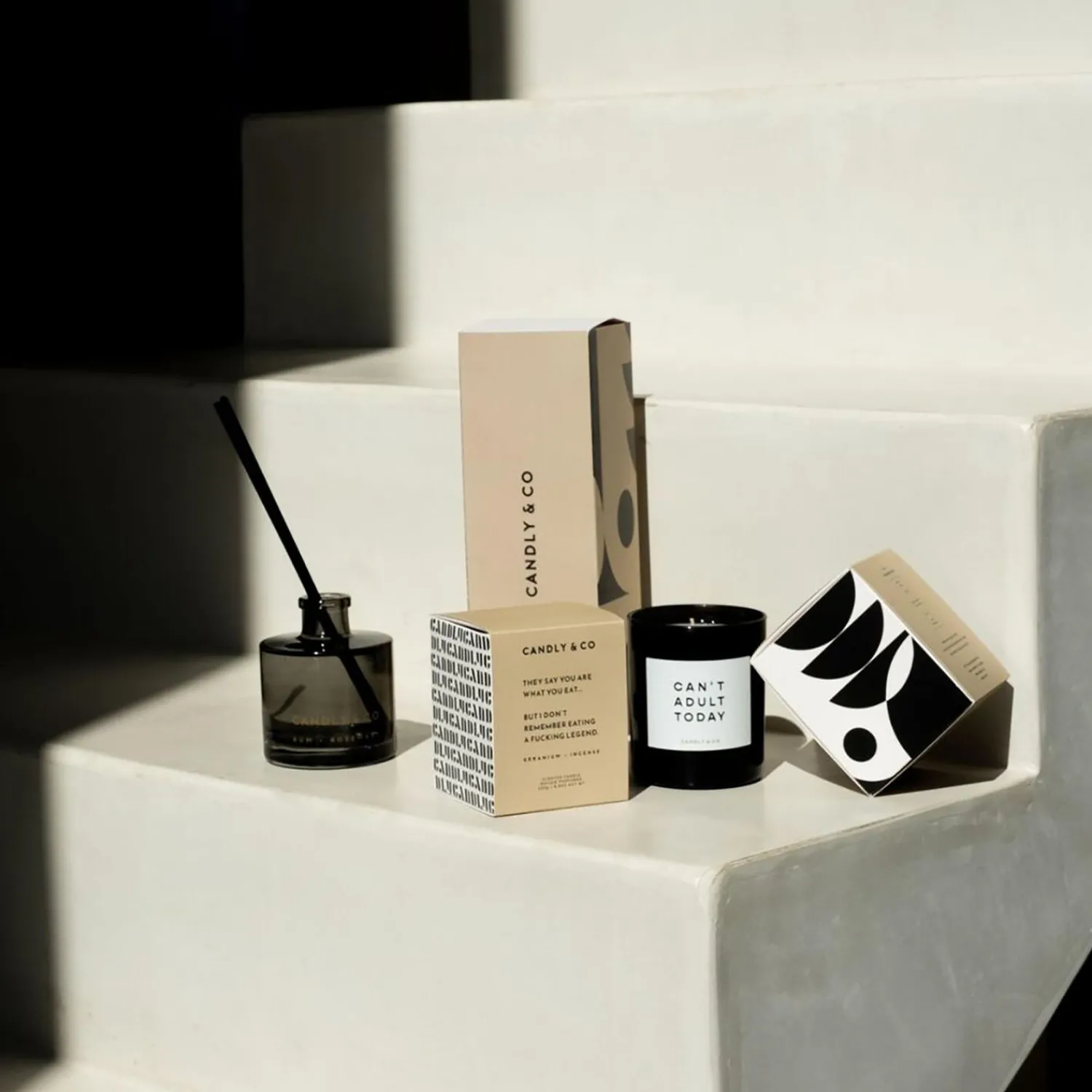 Candly & Co Lys & Duftlys-No. 1 Candle, Can't adult today