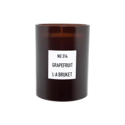 L:a Bruket Lys & Duftlys-No. 314 Candle, grapefruit