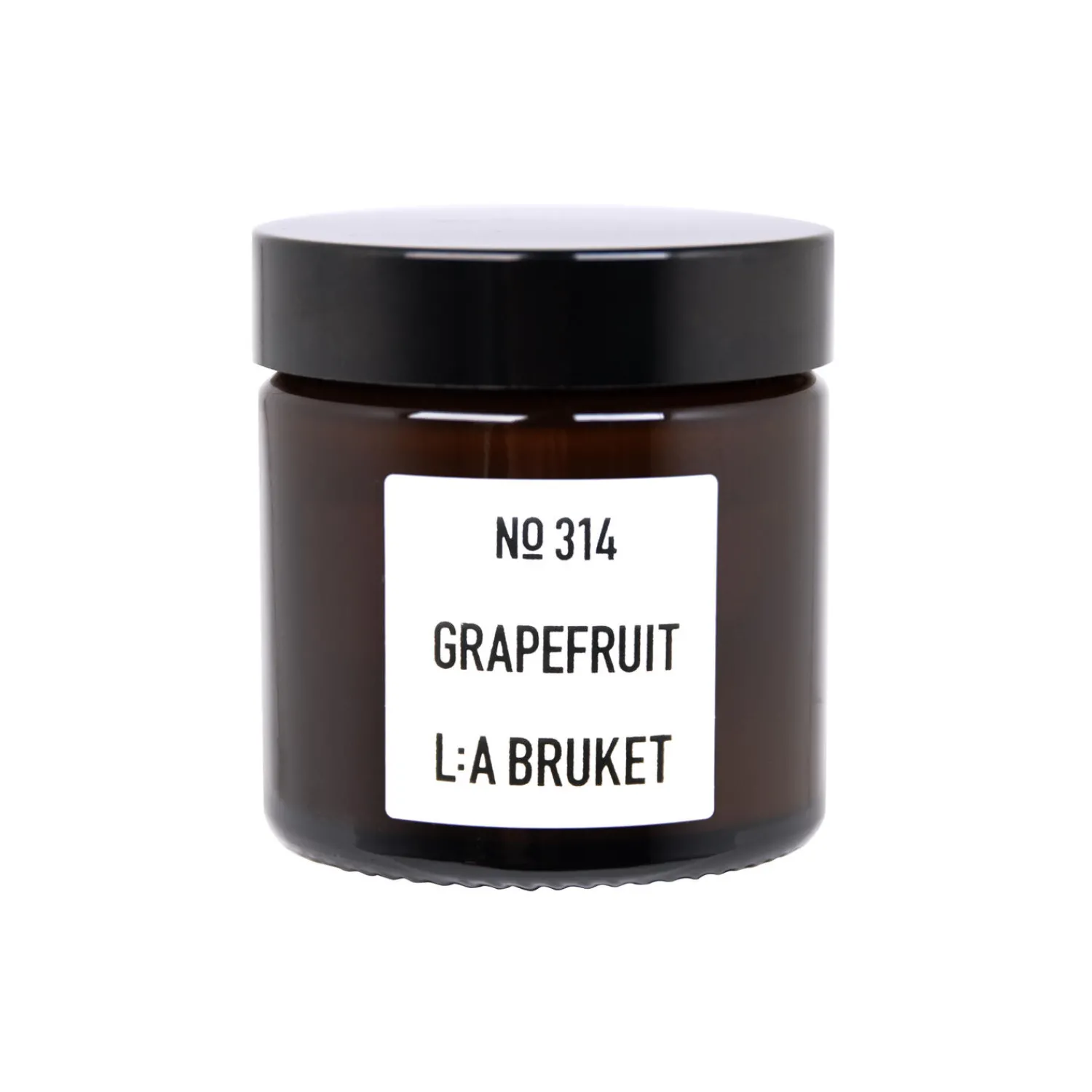 L:a Bruket Lys & Duftlys-No. 314 Candle, grapefruit