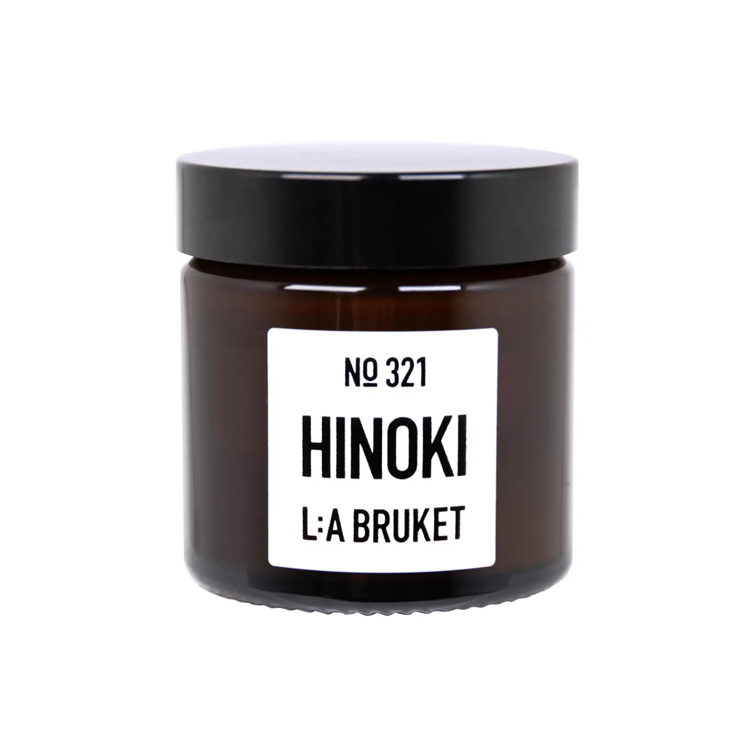 L:a Bruket Lys & Duftlys-No. 321 Candle, hinoki