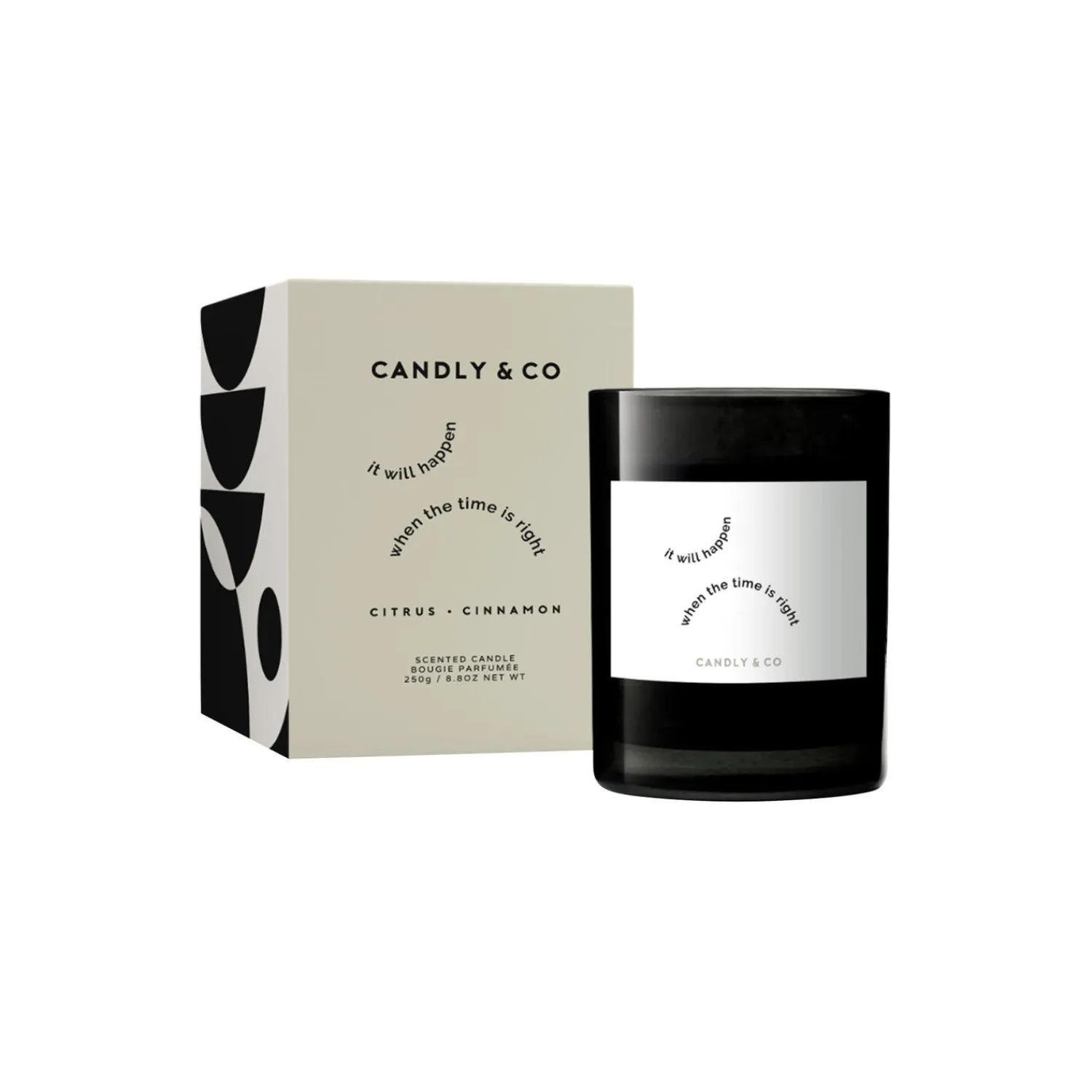 Candly & Co Lys & Duftlys * No. 3 Candle, It will happen when the time is right