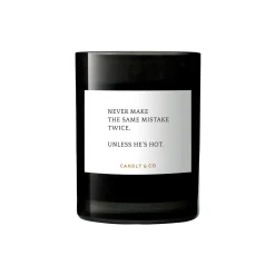 Candly & Co Lys & Duftlys * No. 2 Candle, Never make the same mistake