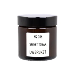 L:a Bruket Lys & Duftlys * No. 316 Candle, sweet tobak