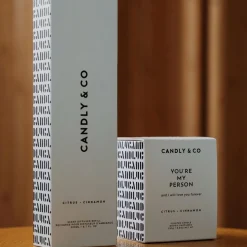 Candly & Co Lys & Duftlys * No. 3 Candle, You are my person and I will love you forever