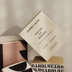 Candly & Co Lys & Duftlys * No. 3 Candle, You are my person and I will love you forever