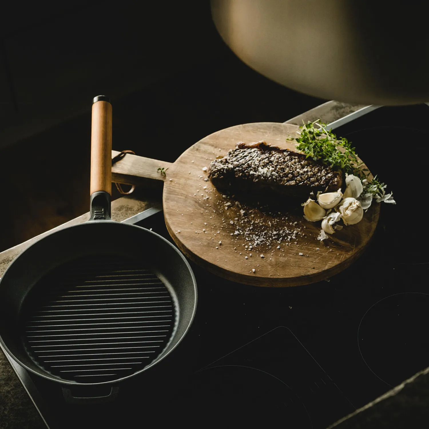 Fiskars Gryder & Pander-Norden støbejerns-grillpande Ø 26 cm