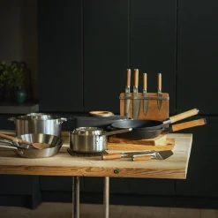 Fiskars Gryder & Pander * Norden Steel stegefad med låg Ø 28 cm