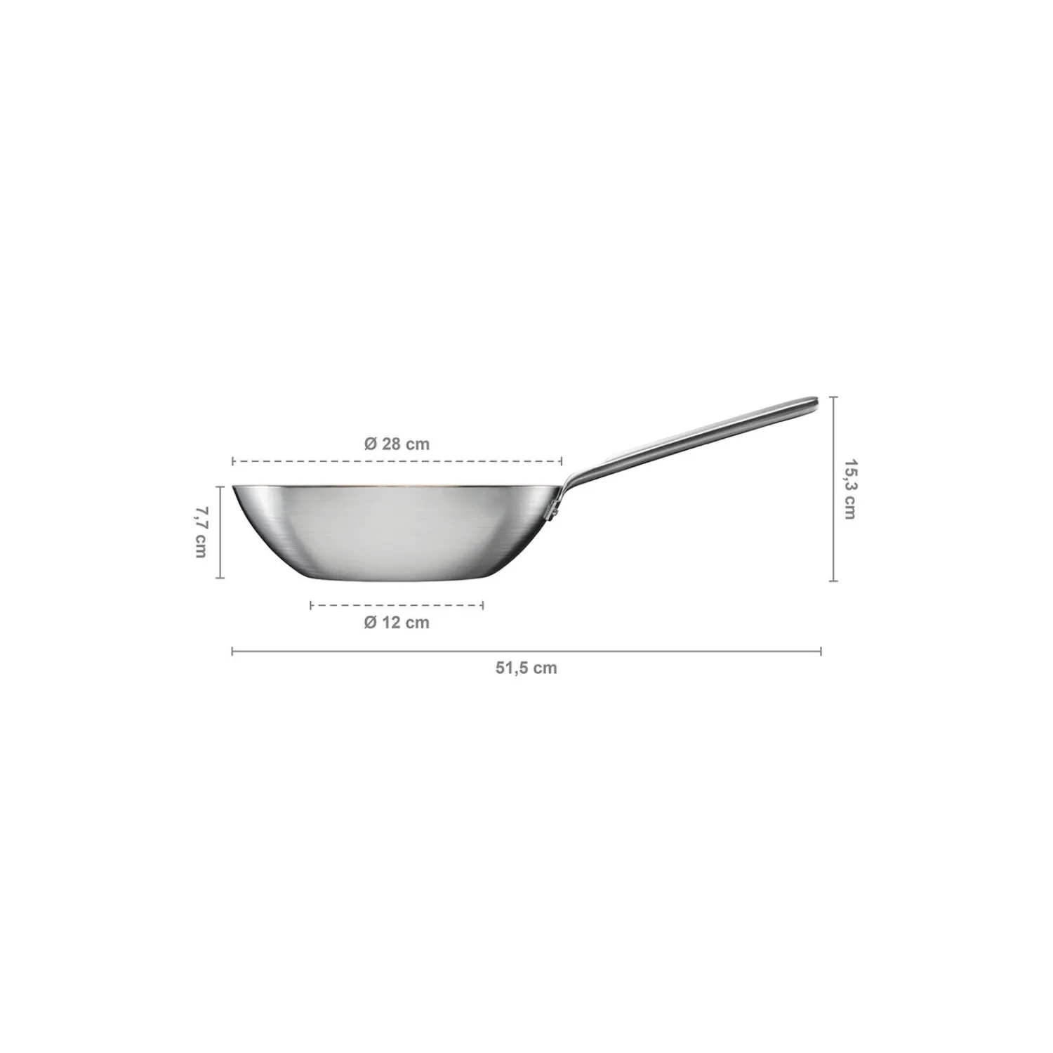 Fiskars Gryder & Pander-Norden Steel wok Ø 28 cm