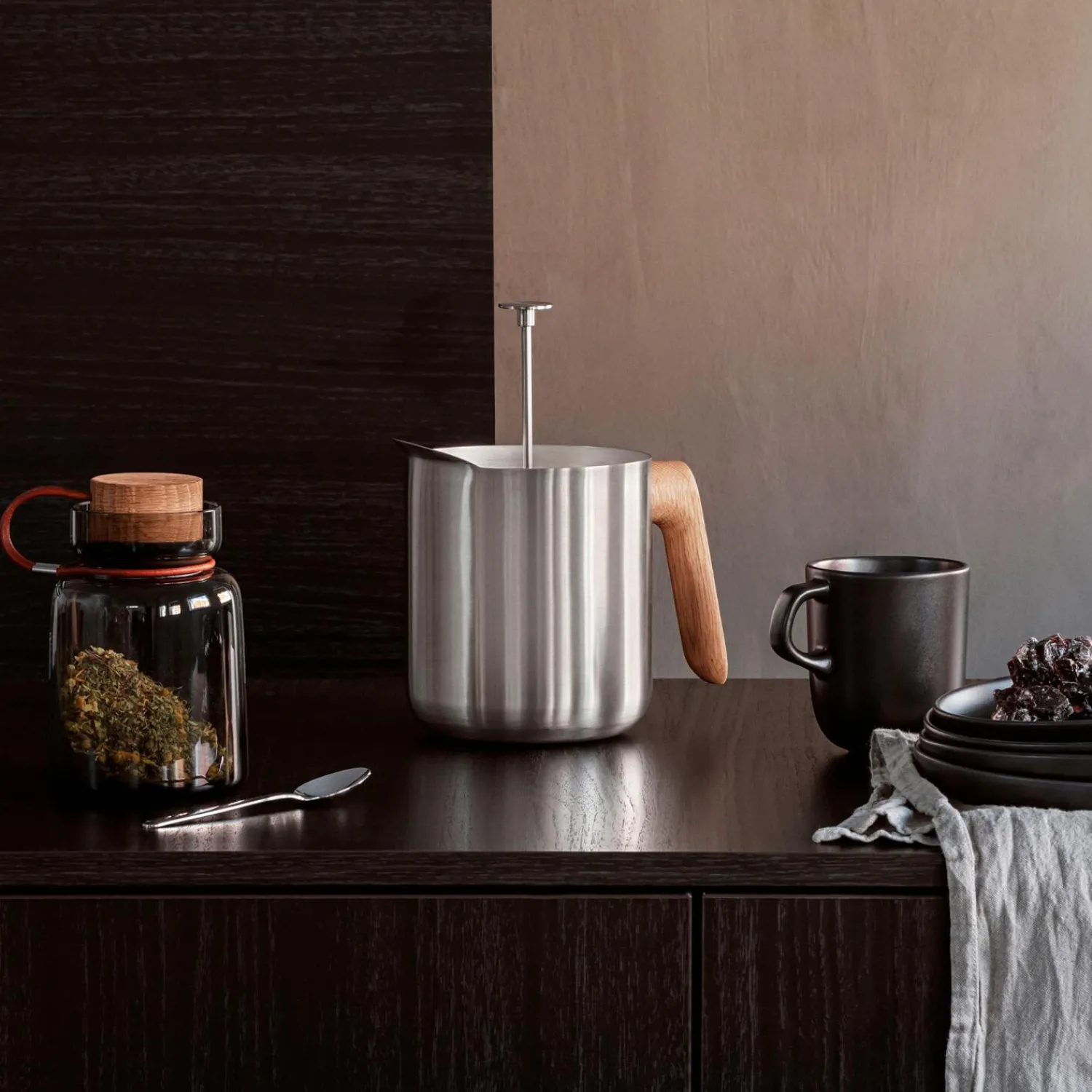 Eva Solo Kaffe- & Teudstyr * Nordic Kitchen Stempeltekande termo