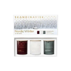 Skandinavisk Lys & Duftlys * NORDIC WINTER Scented Candle Giftset