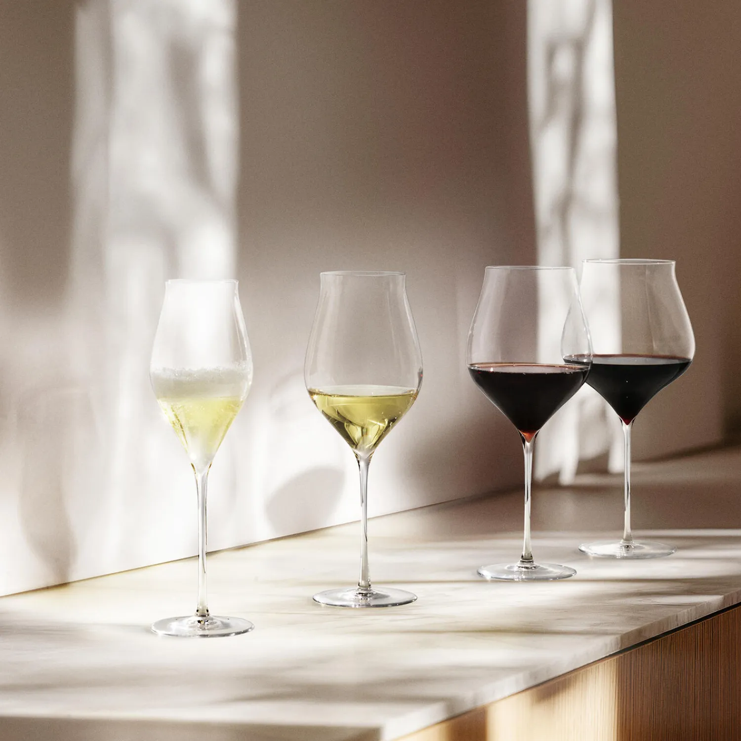Holmegaard Glas-Notes Rødvinsglas 2 stk.