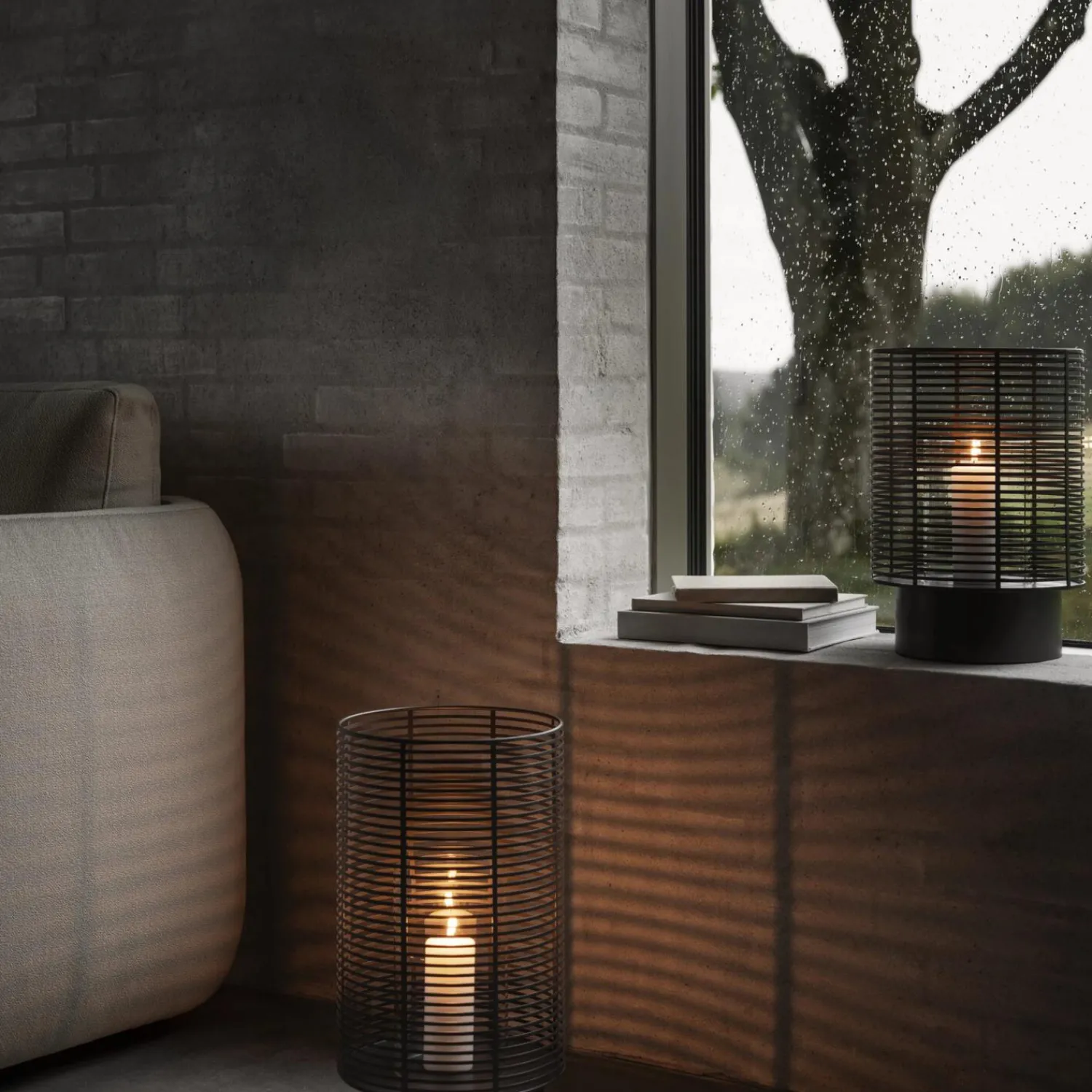 Blomus Lysestager * OEA Outdoor antern, guneta