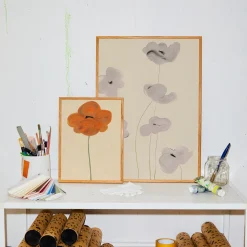 Paper Collective Plakater & Rammer-Orange Vallmo poster