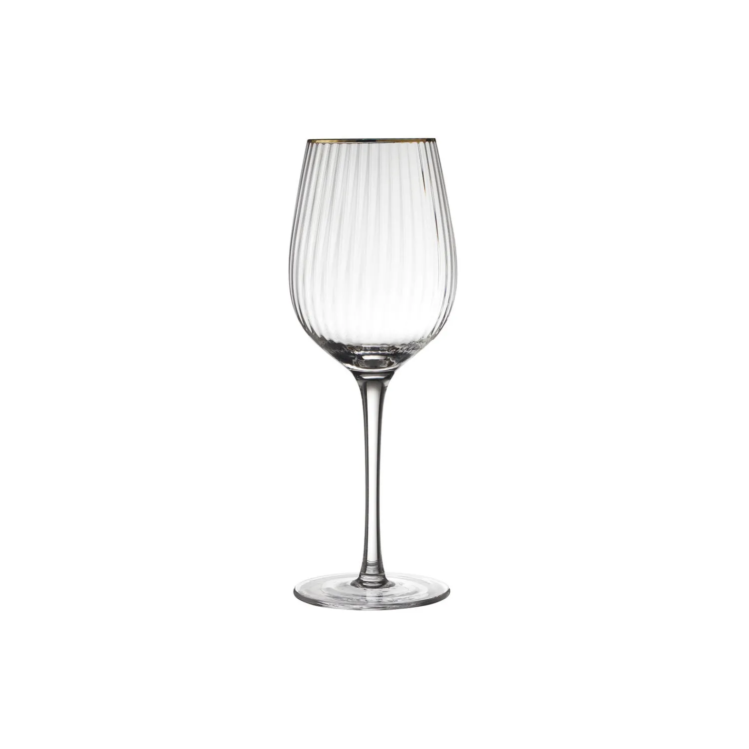 Lyngby Glas Glas * Palermo Gold rødvinsglas 4 stk.