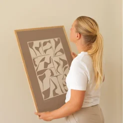 Peléton Plakater & Rammer * Papercut 02, brown