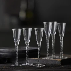 Lyngby Glas Glas * Paris snapseglas 6 stk.