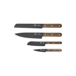 Lion Sabatier Køkkenknive * Phenix Walnut Knivsæt 4 dele