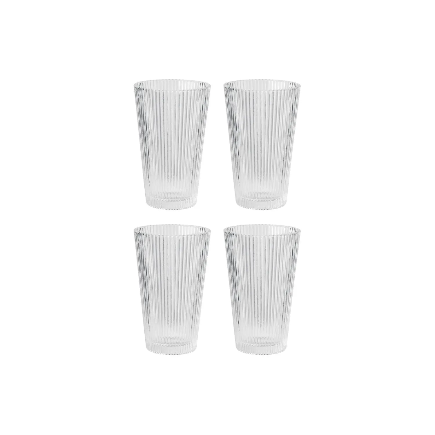 Stelton Glas-Pilastro drikkeglas 4 stk.