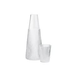 Stelton Kander & Karafler * Pilastro karaffel med glas