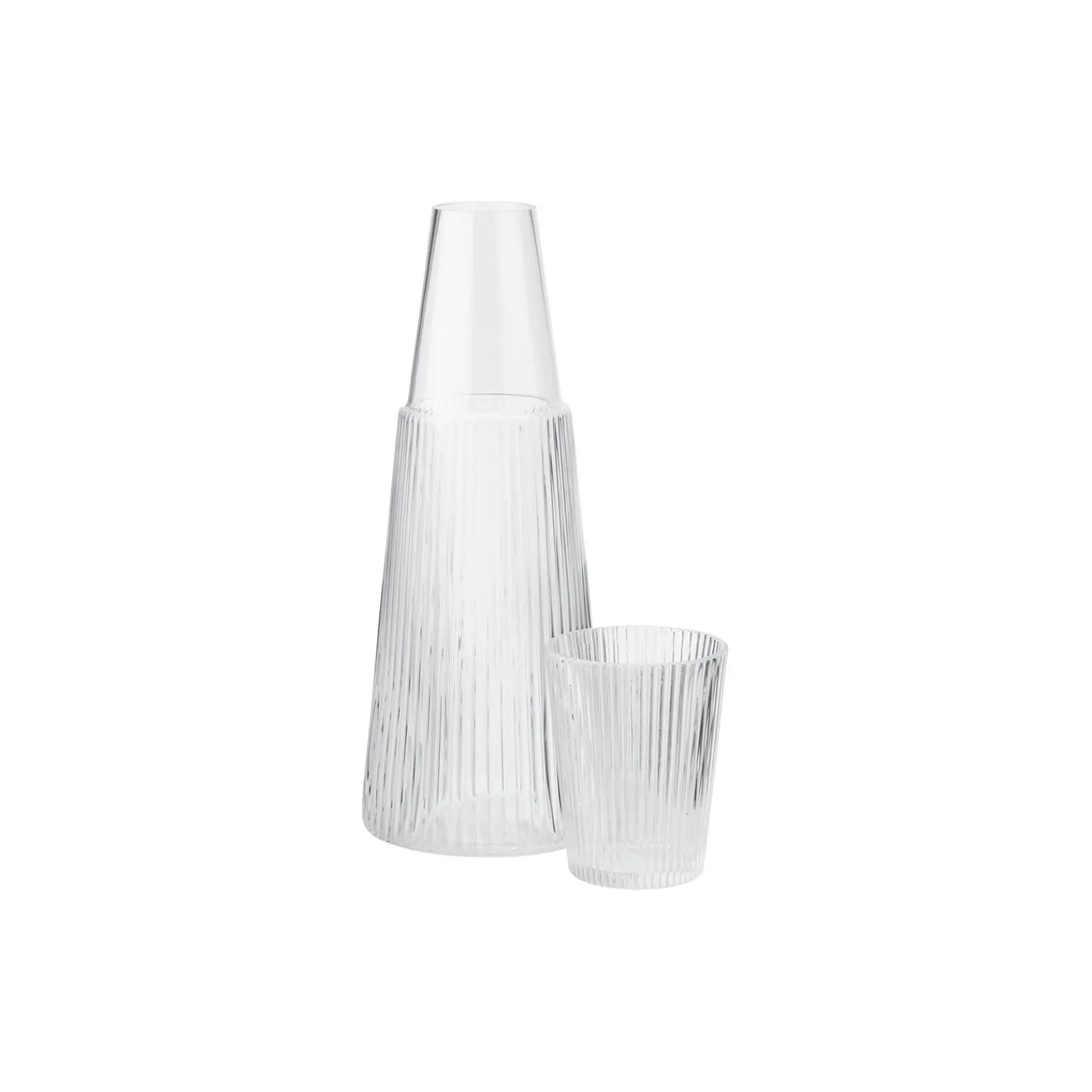 Stelton Kander & Karafler * Pilastro karaffel med glas