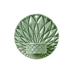Dottir Nordic Design Lysestager-Pipanella Wall Votive Scales fyrfadsophæng, green