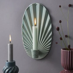 Dottir Nordic Design Lysestager-Pipanella Waves væghængt lysestage,